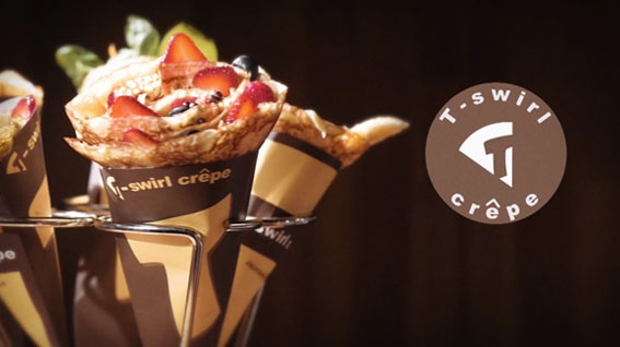 T-SWIRL CREPE